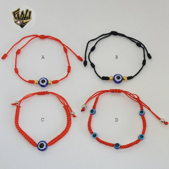 (MBRA-32) Fashion Adjustable Red String Bracelets. - Fantasy World Jewelry