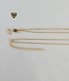 (1-6322) Gold Laminate- Layering Necklace - BGF - Fantasy World Jewelry