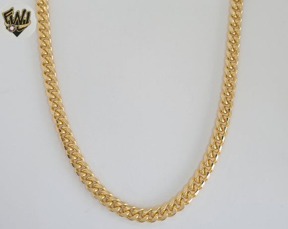 (1-1797-1) Gold Laminate - 6.5mm Curb Link Chain - BGF