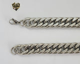 (4-3206) Stainless Steel - 18mm Curb Link Chain. - Fantasy World Jewelry