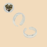 (2-5293) 925 Sterling Silver - Classic Toe Ring - Fantasy World Jewelry